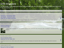 Tablet Screenshot of ehs-singapore.blogspot.com