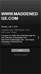 Mobile Screenshot of maddenedge.blogspot.com