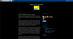 Desktop Screenshot of mollysblog37.blogspot.com