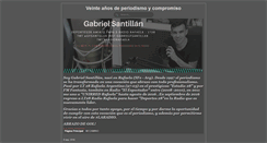 Desktop Screenshot of gabrielsantillan.blogspot.com