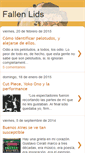 Mobile Screenshot of fallen-lids.blogspot.com