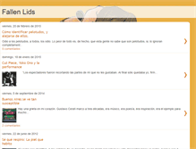 Tablet Screenshot of fallen-lids.blogspot.com