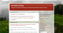 Desktop Screenshot of microbenet.blogspot.com