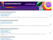 Tablet Screenshot of izquierdarepublicanaandalucia.blogspot.com