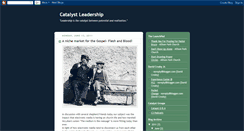 Desktop Screenshot of catalystleadership.blogspot.com