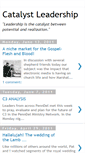 Mobile Screenshot of catalystleadership.blogspot.com