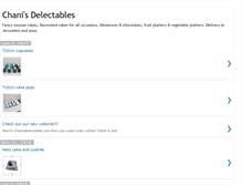 Tablet Screenshot of chanisdelectables.blogspot.com
