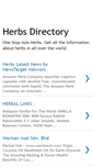 Mobile Screenshot of herbsdirectory.blogspot.com