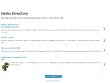 Tablet Screenshot of herbsdirectory.blogspot.com