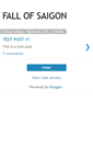 Mobile Screenshot of fallofsaigon1.blogspot.com