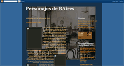 Desktop Screenshot of personajesdebaires.blogspot.com