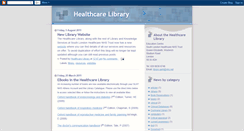 Desktop Screenshot of healthcarelibraryqeh.blogspot.com