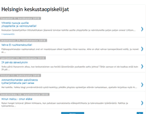 Tablet Screenshot of helsinginkeskustaopiskelijat.blogspot.com