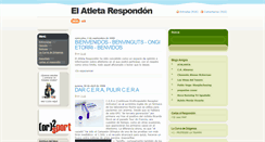 Desktop Screenshot of elatletarespondon.blogspot.com