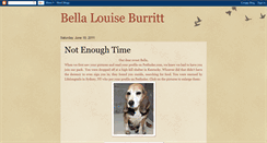 Desktop Screenshot of bellaburritt.blogspot.com