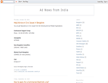 Tablet Screenshot of adnewsindia.blogspot.com