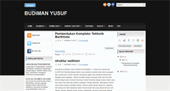 Desktop Screenshot of bybudimanyusuf.blogspot.com