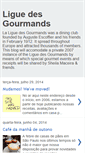 Mobile Screenshot of liguedesgourmands.blogspot.com