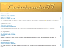 Tablet Screenshot of catatumbo77.blogspot.com