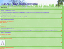 Tablet Screenshot of lasenomercedes.blogspot.com