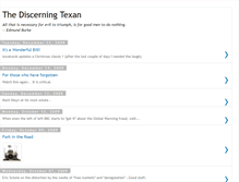 Tablet Screenshot of discerningtexan.blogspot.com