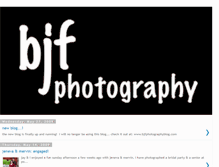 Tablet Screenshot of bjfphotography.blogspot.com