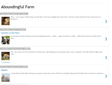 Tablet Screenshot of aboundingfulfarm.blogspot.com
