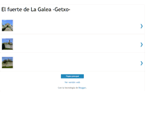 Tablet Screenshot of lagalea-getxo.blogspot.com