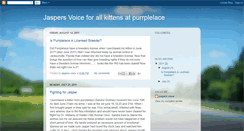 Desktop Screenshot of jaspers-voice.blogspot.com