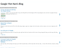 Tablet Screenshot of googleblogvn.blogspot.com
