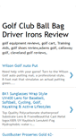 Mobile Screenshot of golf-equipment-review.blogspot.com