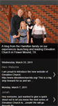 Mobile Screenshot of elevationchurchtx.blogspot.com