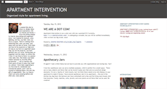 Desktop Screenshot of apartmentintervention.blogspot.com