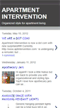 Mobile Screenshot of apartmentintervention.blogspot.com