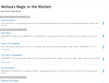 Tablet Screenshot of foodiemelissa.blogspot.com