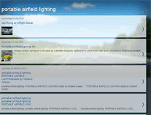 Tablet Screenshot of portableairfieldlighting.blogspot.com