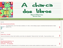 Tablet Screenshot of charcalibros.blogspot.com