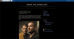 Desktop Screenshot of erkeksacmodelleri.blogspot.com