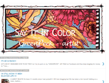 Tablet Screenshot of greenpeck.blogspot.com