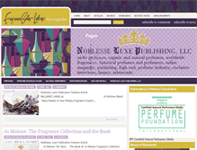 Tablet Screenshot of fragrancebelleslettres.blogspot.com