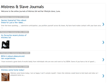 Tablet Screenshot of mistresssol.blogspot.com