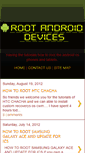 Mobile Screenshot of how2rootandroiddevices.blogspot.com