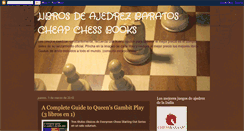 Desktop Screenshot of chessbooksreview.blogspot.com