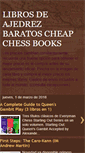 Mobile Screenshot of chessbooksreview.blogspot.com