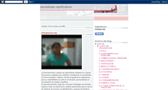 Desktop Screenshot of investigacionaprendizajesignificativ.blogspot.com