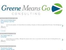 Tablet Screenshot of greenemeansgoconsulting.blogspot.com