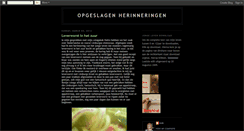 Desktop Screenshot of levensverhaal-vanlier.blogspot.com
