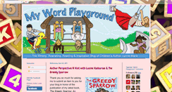 Desktop Screenshot of mywordplayground.blogspot.com