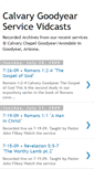 Mobile Screenshot of calvarygoodyearvid.blogspot.com