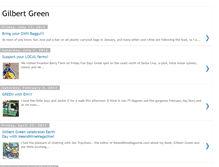 Tablet Screenshot of gilbertgreen.blogspot.com